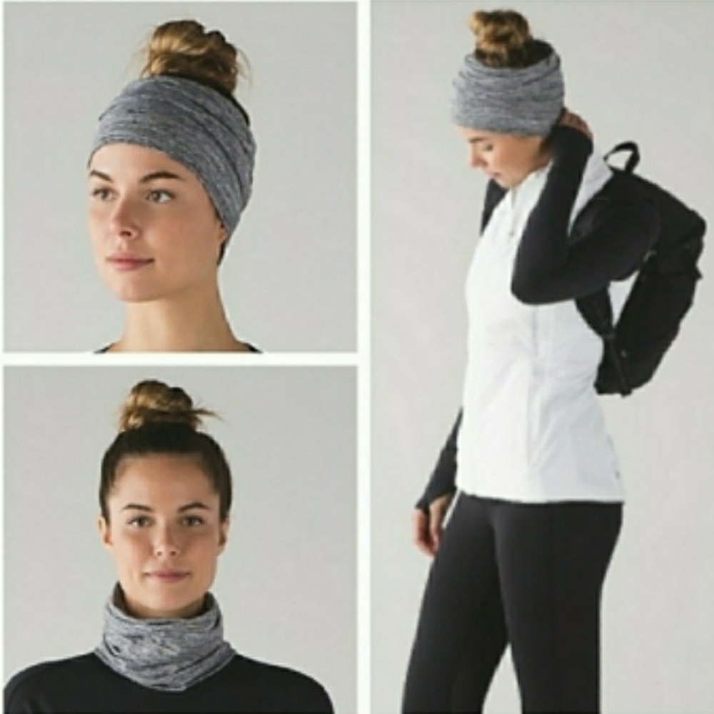 Lululemon Top Knot Tuque Hat Head Wrap Headband